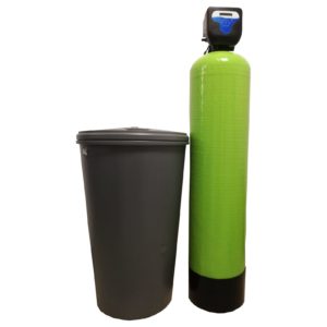 Dedurizator Simplex Aqua 60-DM, Debit 3.6 mc/h, Capacitate filtrare 185.000 litri, Cartus din Rasina Cationica - AquaFilters.ro