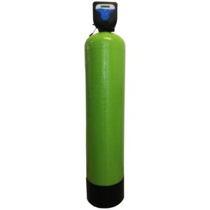 Filtru apa automat cu zeolit Aqua DM 80, Debit 4.7 mc/h, Capacitate filtrare 120.000 litri, Cartus din Rasina  - AquaFilters.ro