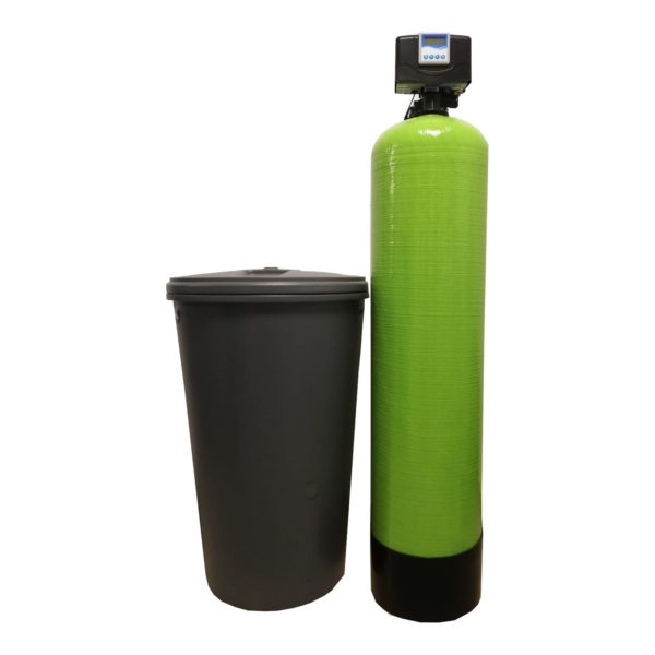 Dedurizator Simplex Aqua 60-E14M, Debit 3.6 mc/h, Capacitate filtrare 185.000 litri, Cartus din Rasina Cationica - AquaFilters.ro