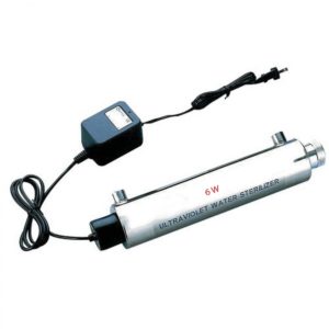 Sterilizator UV apa Aqua 6W, Debit 0.3 mc/h, Capacitate filtrare 2.600 mc - AquaFilters.ro